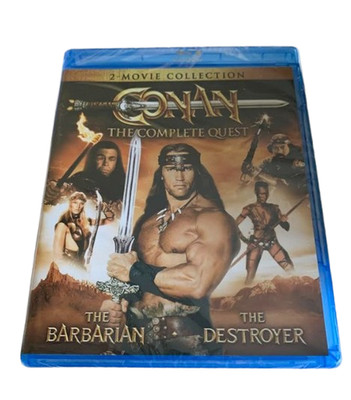 Conan the Complete Quest Blu-ray Arnold Schwarzenegger James Earl Jones Sandahl