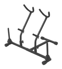 On-Stage Stands SXS7201B Double Sax/Flute Sta...