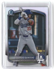 Eduardo Quintero 2025 Bowman Draft Chrome Refractor