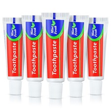 100 Tubes Bulk Travel Size Toothpaste,Miniature 0.88oz 25g Small Toothpaste ...