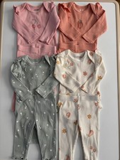 Pekkle Baby Girl 3 Months 2 Piece Outfits - Lot Of 4