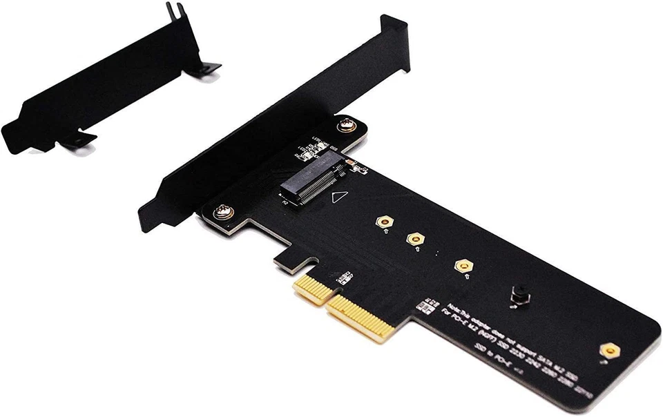 PCI Express M.2 SSD NGFF PCIe Card to PCIe 3.0 x4 Adapter Support M.2 PCIe 22... - Bild 2 von 4