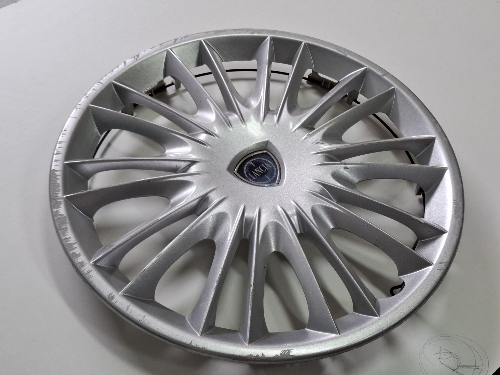 Copricerchio originale Lancia Ypsilon - 15 pollici - B632 - 4289