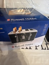 Image of Russell Hobbs 24381 Inspire 4 Slice Toaster Black – Ex Display