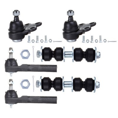 6set Fits 1995-2004 2005 Pontiac Chevrolet Tie Rods Sway Bars Lower Ball Joints