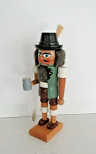 Vtg Original Handarbeit Wettengl Nutcracker German Bavarian Hiker Beer Stein