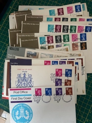 Royal Mail 1st First Day Covers Year 1971 Choose from Dropdown List GB Stamps