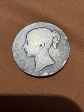 Queen Victoria - Silver 1844 Crown