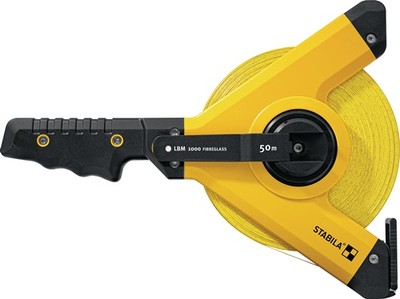 STABILA 19663 Rahmenbandmaß LBM 1000 FIBREGLASS Länge 50 m Bandbreite 13 mm cm E