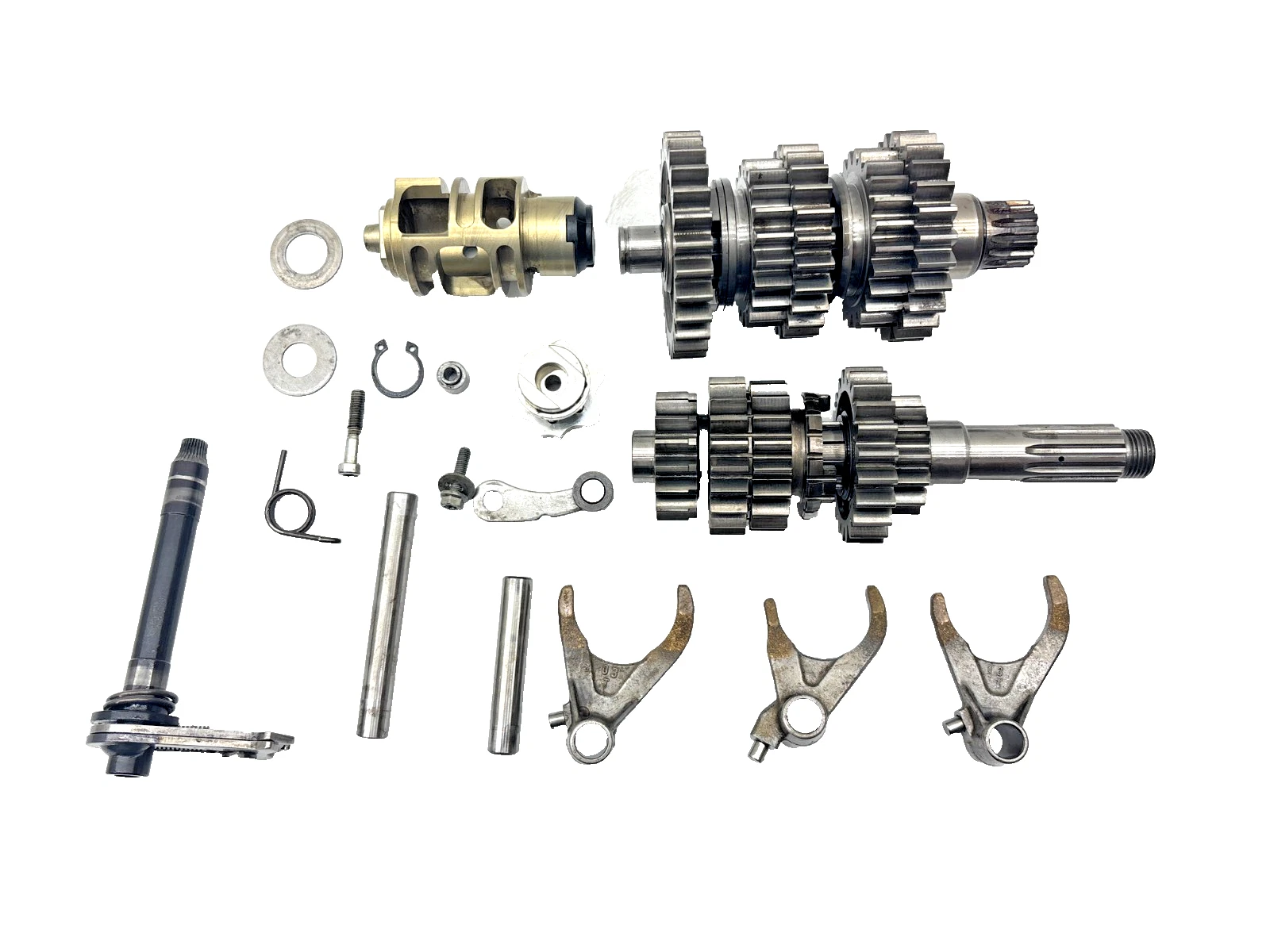 2016 KTM 350 SXF OEM Transmission Gears Shaft Shift Fork Drum Set 79333001000 ✅