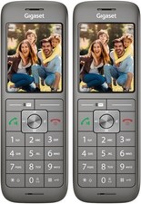 Gigaset CL660HX DUO - 2 design DECT-Mobilteil mit Ladeschale schnurloses Telefon