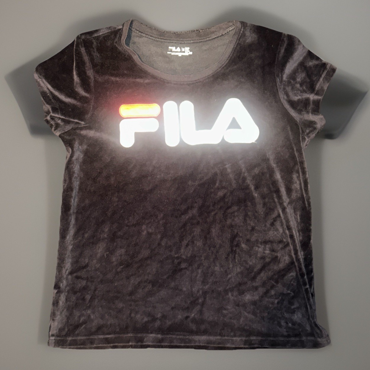 Camicia vintage FILA scamosciata taglia M