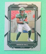 Breece Hall 2022 Panini Prizm #317 Rookie Card Rc Jets. rookie card picture