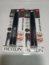 Revlon Colorstay Brow Fiber Filler Brow Gel #305 DARK BROWN Lot of 2