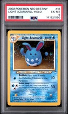 2002 POKEMON NEO DESTINY #13 LIGHT AZUMARILL-HOLO PSA 6 on eBay