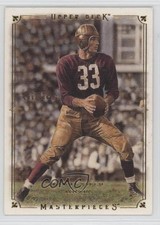 2008 Upper Deck Masterpieces Sammy Baugh #74 HOF so5