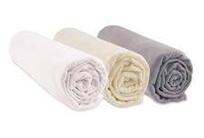 Lot de 3 Draps Housse 70x140 cm Lit Bébé Lit Enfant 70 x 140 | Coton Bio | No...