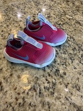 Nike Unisex Baby Toddler Pink/White/Blue Slip-On Low Top Sneakers US 4