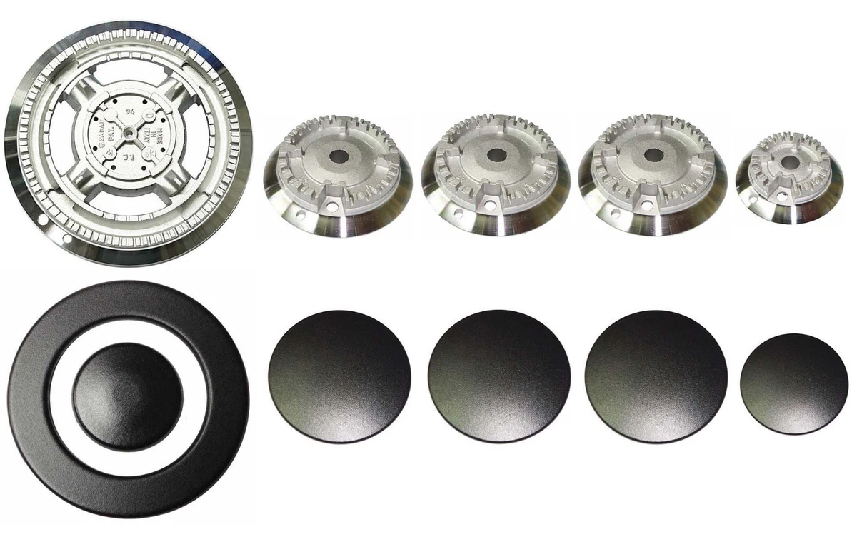 Spartifiamma In Ghisa Foster Modello 7068 – Set 4 Pezzi Originali Per Piano Cottura (100, 70, 50 Mm)