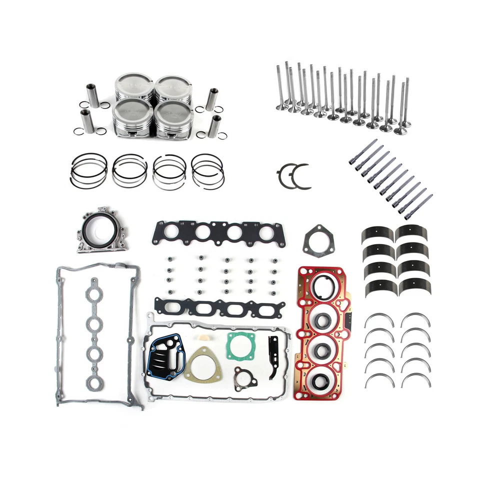 Piston Ring&Engine Gasket Rebuild Kit Fit For VW Jetta Golf AUDI A4 TT 1.8T AWP - Изображение 3 из 4