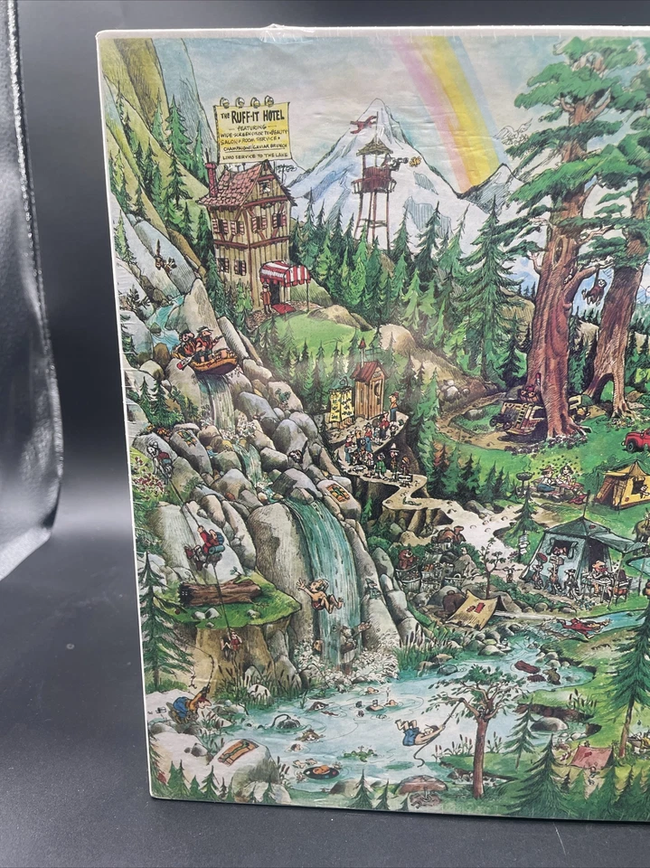 Gary Patterson Great Outdoors Jigsaw Puzzle 1981 Sealed Rare Great American NOS - Image 2 of 4