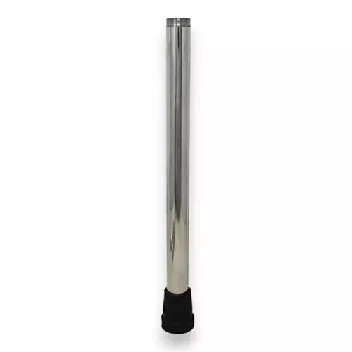 Reale Acciaio Inox Passeggio Bastone Originale Con Teschio Argento Manico Regalo - Immagine 4 di 4