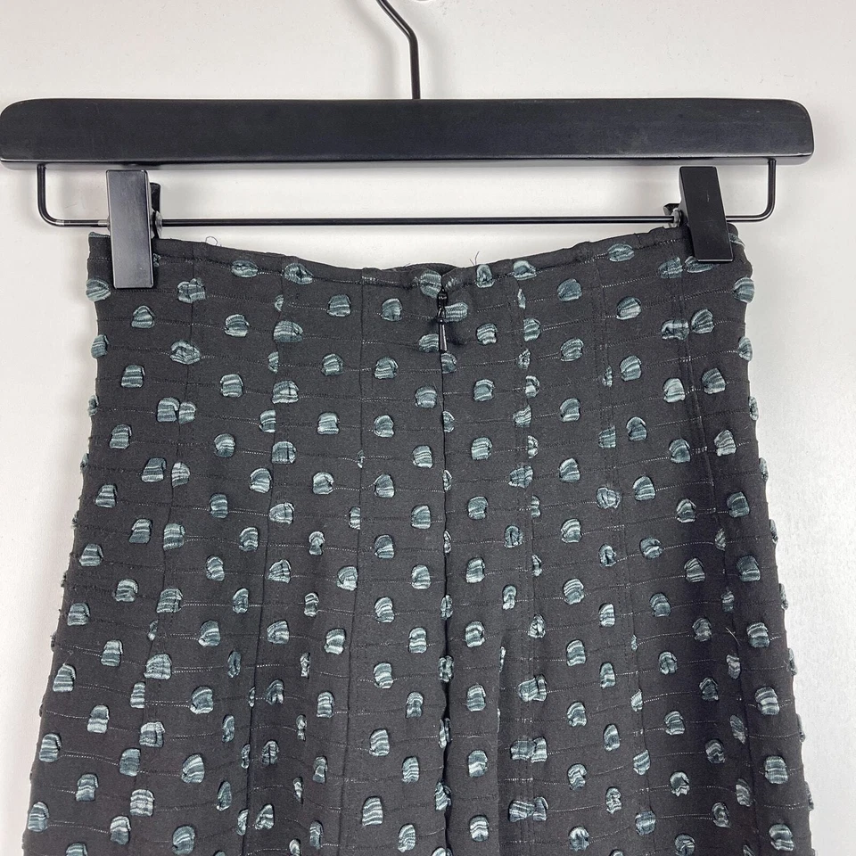 Falda lápiz elástica Opening Ceremony para mujer XS cintura alta negra azul Foto 4 de 4