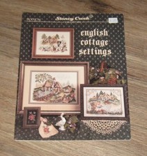 English Cottage Settings CROSS STITCH patterns Stoney Creek BOOK 96