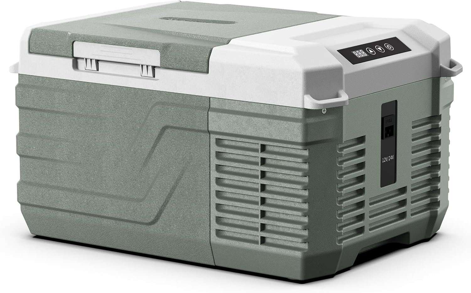 12 Volt Refrigerator Small Car Refrigerator (-4℉-68℉) 10 Quart Portable Refriger