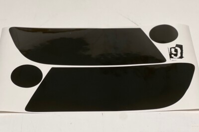 Fits: 11-16 Jeep Compass Headlight tint vinyl smoked covers $5 refund avail