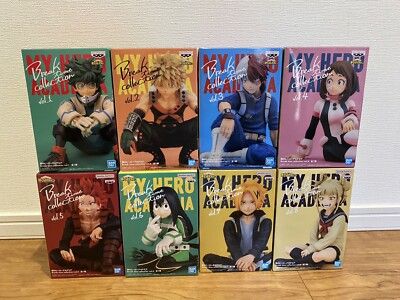 僕のヒーローアカデミア Break time collection 8種セット BANPRESTO My Hero Academia Break Time Collection Set of 8 Complete