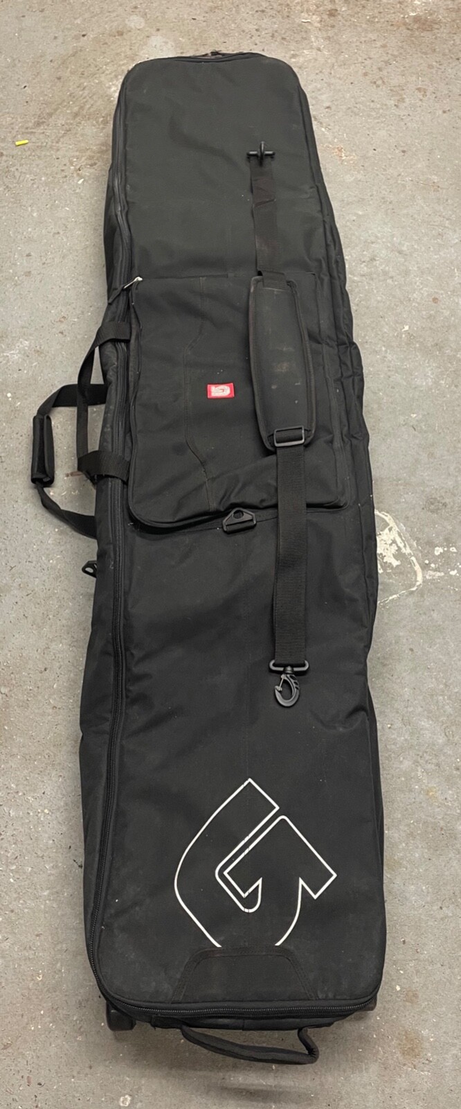 Burton Wheelie Locker Snowboard Bag. Wheelie Board Case 166 eBay