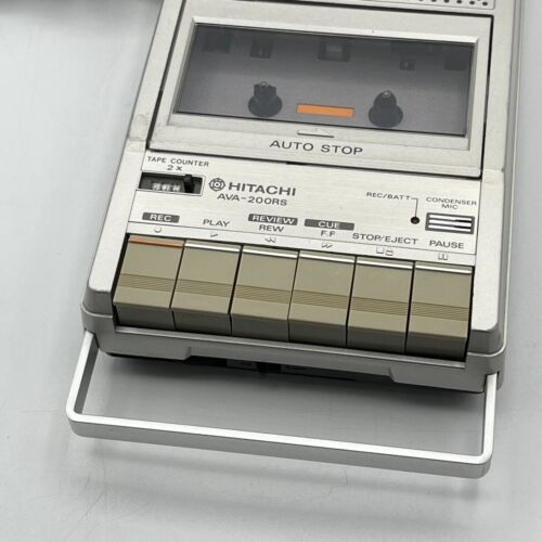 Hitachi Cassette Grabadora Reproductor de Cinta - AVA-200RS - Piezas o Reparación - Imagen 3 de 16