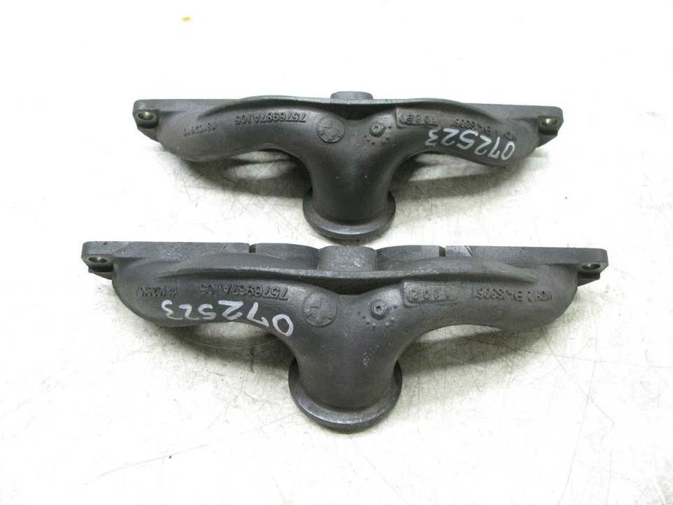 08-19 BMW F10 550i 4.4 X5 5 6 7 ENGINE EXHAUST MANIFOLD LEFT RIGHT OEM 072523 - Image 3 of 4