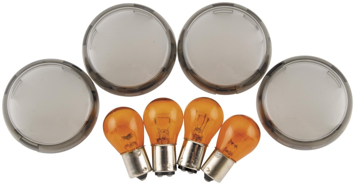 Biker's Choice Turn Signal Lens Kit Smoke 161031 | eBay