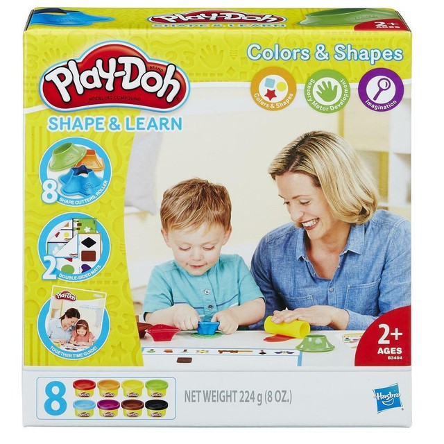 play doh colors and shapes