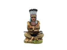 TEAM MINIATURES AMERICAN INDIANS IDA6020 SIOUX ELDER SITTING MIB