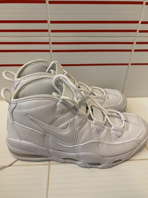 nike uptempo 95 white