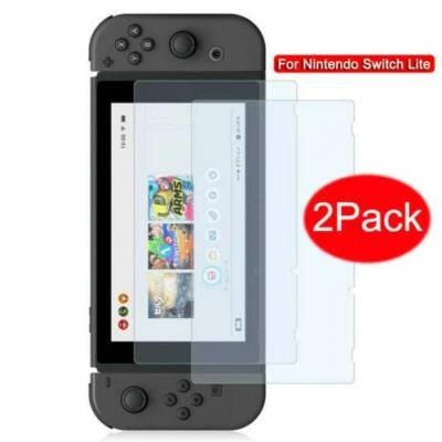 2x Screen Protector for Nintendo Switch Lite Console Film Cover