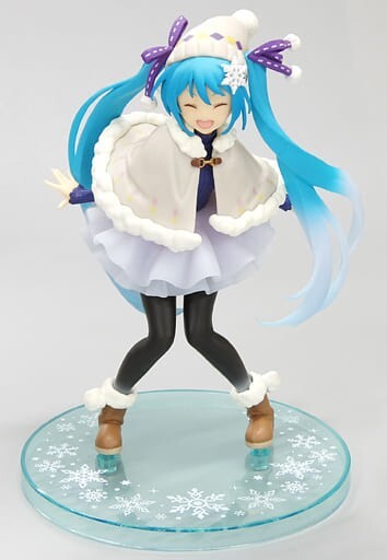 Taito Hatsune Miku Figure Original Winter Clothes Outfit