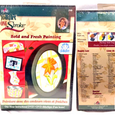 FOLK ART ONE STROKE BOLD AND FRESH PAINTING DVD DONNA DEWBERRY NEW SEALED