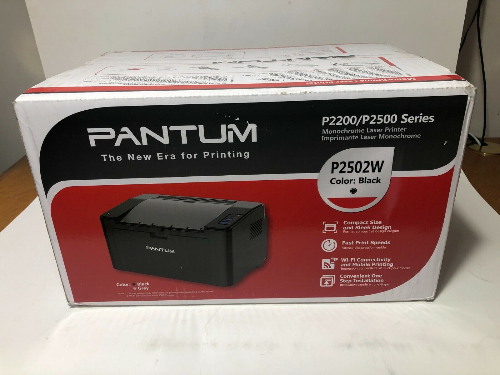 Pantum P2502W Monochrome Wireless Laser Printer WIFI or USB New in box!