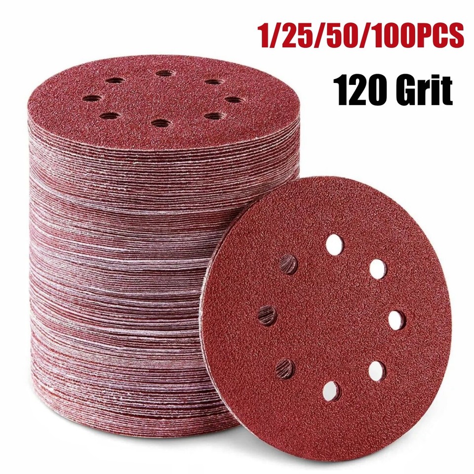 S&R Waterproof Sanding Discs 125 Mm – 70-Piece Set With Hook-and