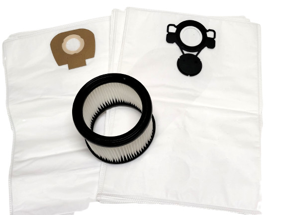 10 Beutel +/- Filter kompatibel mit Metabo ASA 25 L PC, ASA 30 L PC Inox