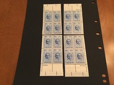 ICOLLECTZONE US 1188 matched Plate block set VF NH 27401