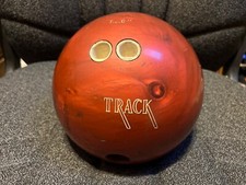 RARE Vintage TRACK Bowling Ball  14 lbs 13 oz  USED PRE-DRILLED