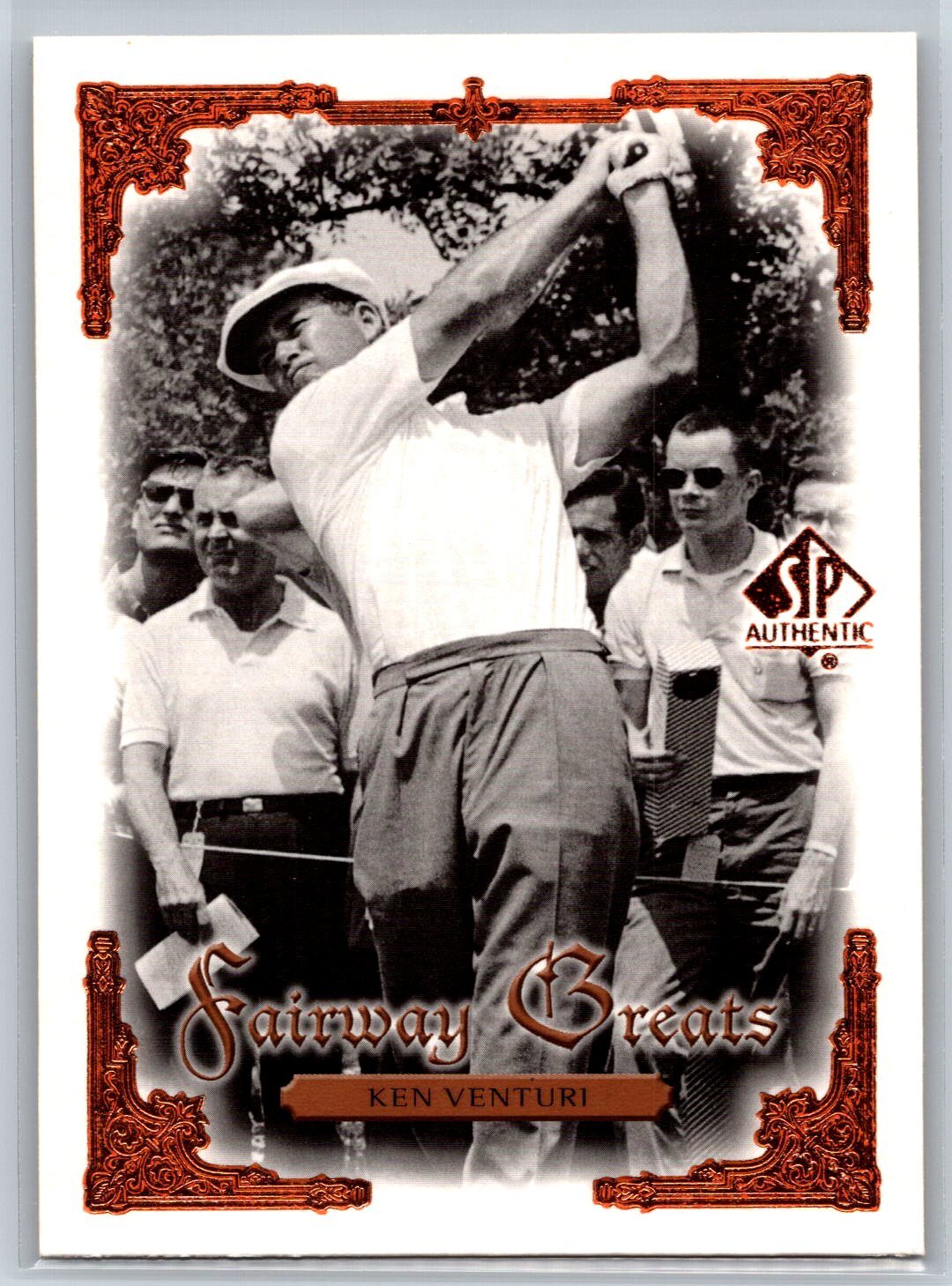 2001 Upper Deck SP Authentic Ken Venturi Fairway Greats #100