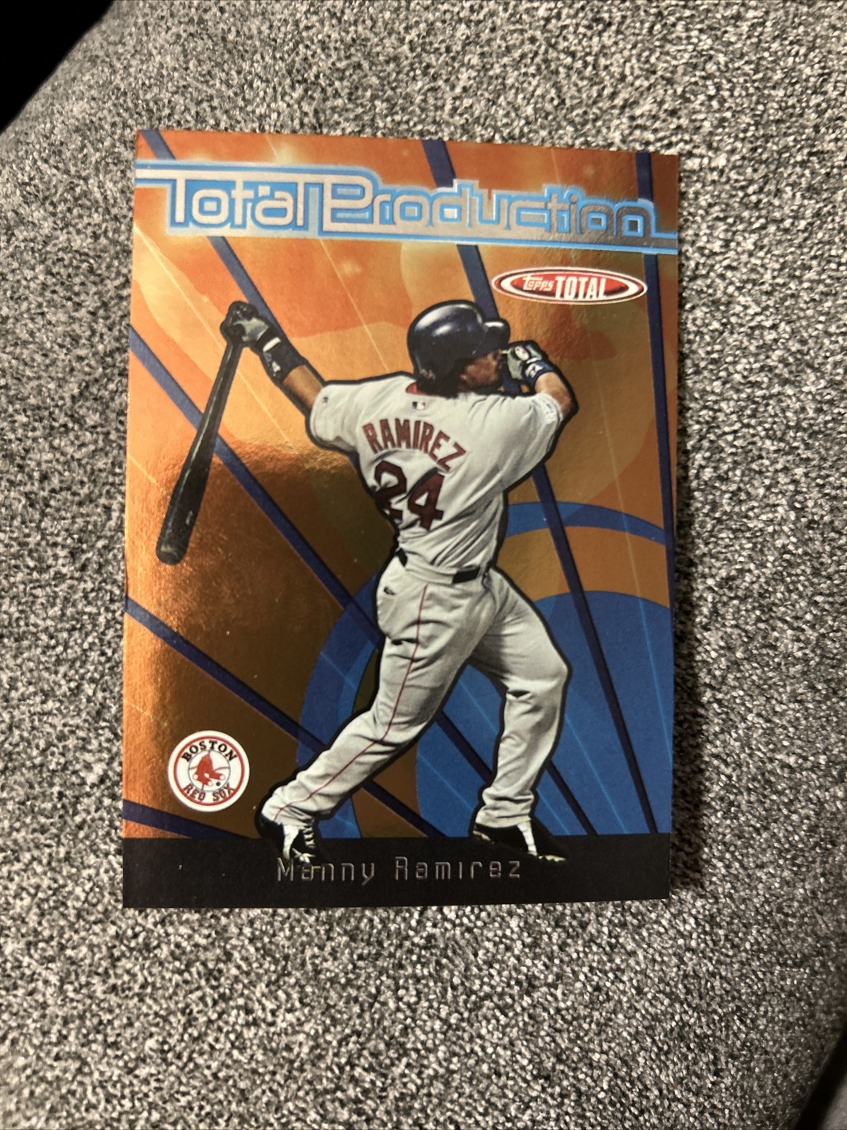 2005 Topps Total Total Production #TP-MR Manny Ramirez (y)