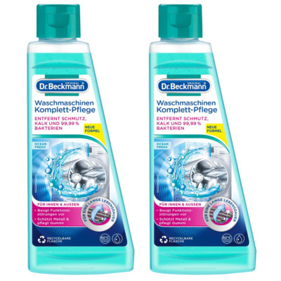 2 x Dr. Beckmann Waschmaschinen Komplett - Pflege Ocean-Breeze