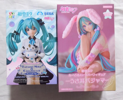 Hatsune Miku Cinnamoroll Chokonose Figure Noodle Stopper Figure